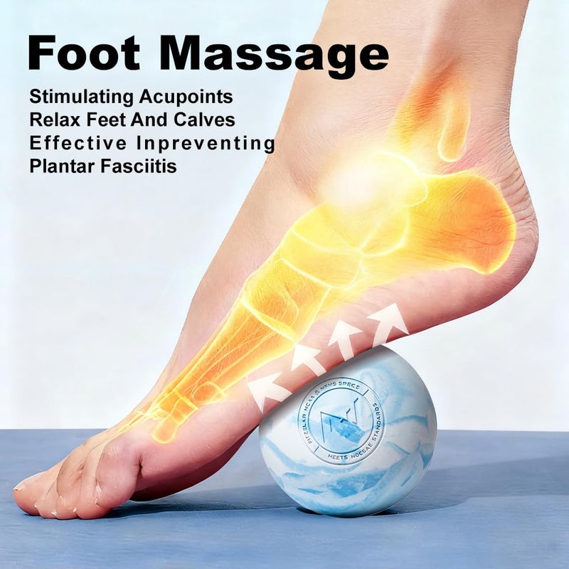 FITZELAR Massage Lacrosse Balls for Myofascial Release, SGS Certification, Massage Deep Tissue for Back and Shoulder, Trigger Point Therapy, Muscle Knots, Relieving Muscle Pain - Image 5